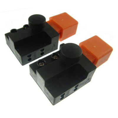 Flymo-Type Lawnmower ON/OFF Switch - 8A 250V - Pack of 2 - Compatible ...