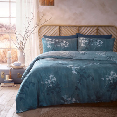 Flynn Floral Print Eco Duvet Cover Set