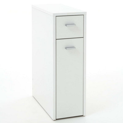 FMD Drawer Cabinet with 2 Drawers 20x45x61 cm White Price Comparisons | Compare The Build
