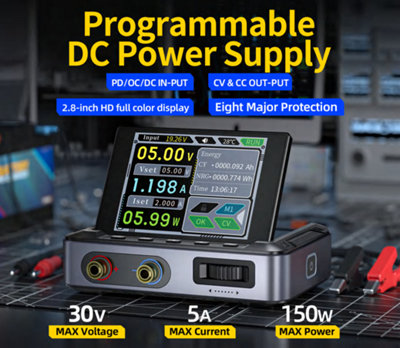 FNIRSI DPS150 Programmable DC Power Supply