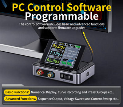 FNIRSI DPS150 Programmable DC Power Supply