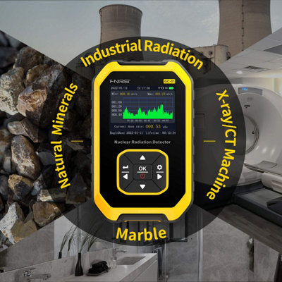 FNIRSI GC-01 Nuclear Radiation Detector Blue