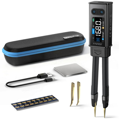 FNIRSI LCR-ST2 Standart 100K LCR ESR Meter 2-in-1 Digital Tweezers Bridge