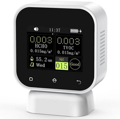 FNIRSI SFD-02 4-IN-1 Formaldehyde Tester Indoor Air Touch Screen Detector