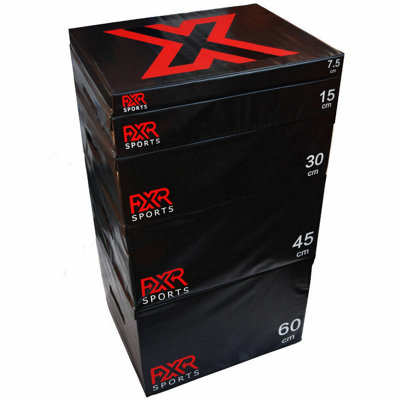 Foam Attachable Plyometric Boxes - Full Set