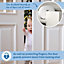 Foam Door Stoppers for Baby Safety Guards, Child Finger Protection Safety Door Stoppers (6 Pack)