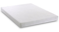 FOAMEX 10 Recon Foam Mattress, Firm Comfort, Cleanable Cover, Silent, No Springs, 10cm, 3FT Single 90 x 190cm
