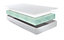 FOAMEX 10 Recon Foam Mattress, Firm Comfort, Cleanable Cover, Silent, No Springs, 10cm, 5FT King 150 x 200cm