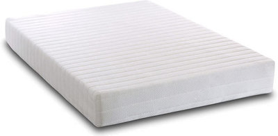 FOAMEX 17 CM, Foam Mattress, Firm Comfort, Hypoallergenic, Cleanable Cover, Silent, No Springs, 4FT Small Double 120 x 190cm