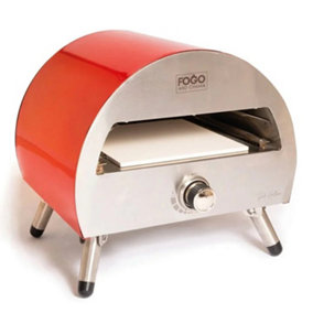 Fogo & Chama Hellion Gas Pizza Oven Red including Cover