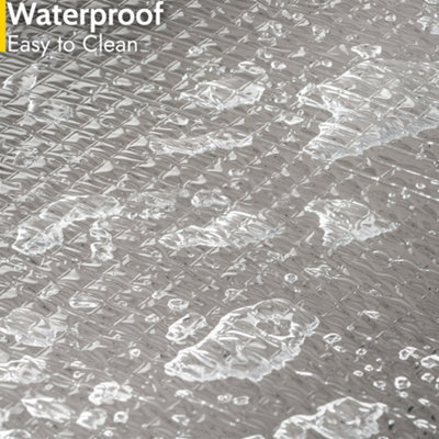 Foil Camping Mat 7mm Thick Aluminium Sleeping Roll Pad Waterproof Thermal Black Trail - 5