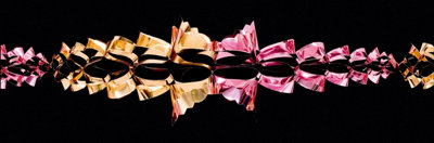 Foil Christmas Garland Ceiling Decoration Premier Rose & Gold Garland 2.7M Price Comparisons | Compare The Build