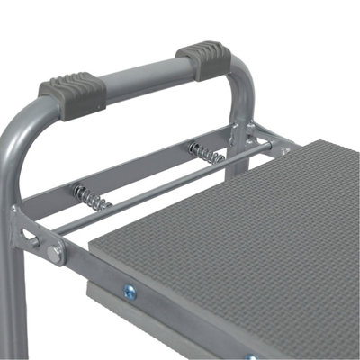 LUCKYERMORE Garden Kneeler & Seat - Foldable Gardening Stool With Tool Pouch & Gloves