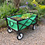 Foldable Green Garden Cart Heavy Duty