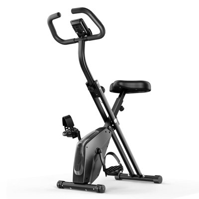 Bike Trainer Soozier Indoor Cycling Stationary Bike, Belt Drive