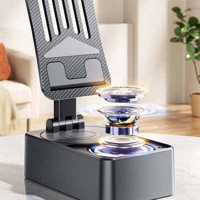 Foldable Phone & Tablet Stand with Bluetooth Speaker