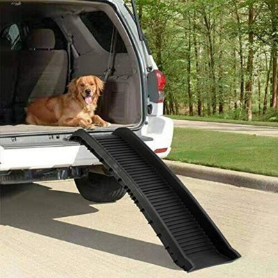 Foldable Ramps, Portable Pet Ramp with Non-slip, Easy-Fold Lightweight