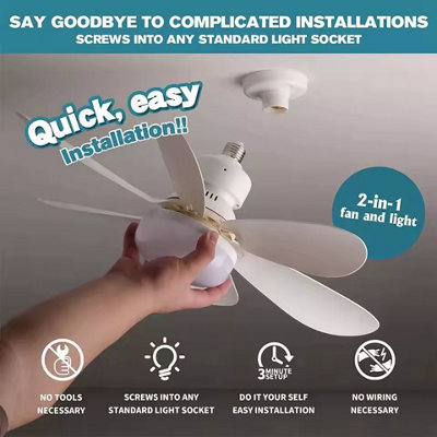 Foldable Rechargeable Fan with Remote Control Low Noise Portable ...