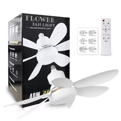 Foldable Rechargeable Fan with Remote Control Low Noise Portable ...