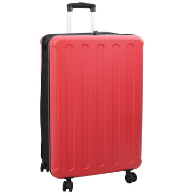 Foldable Suitcase Hard Shell 28'' Red 50x30x76 cm ABS
