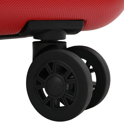 Foldable Suitcase Hard Shell 28'' Red 50x30x76 cm ABS