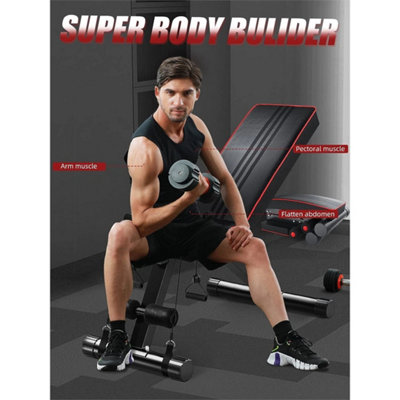 Foldable Weight Adjustable Strength Training Full Body Workout Gym
