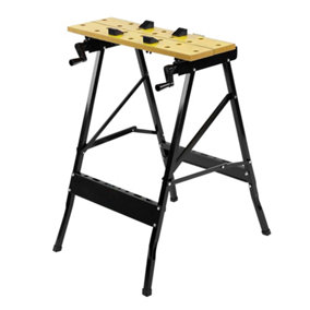 Foldable Workbench - Portable Wood Bench For Work Clamping Folding New Folding Worktop Table Workshop Workmate