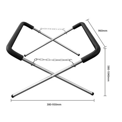 Foldaway Body Shop Trestle Table Panel Stand Adjustable Bumper ...