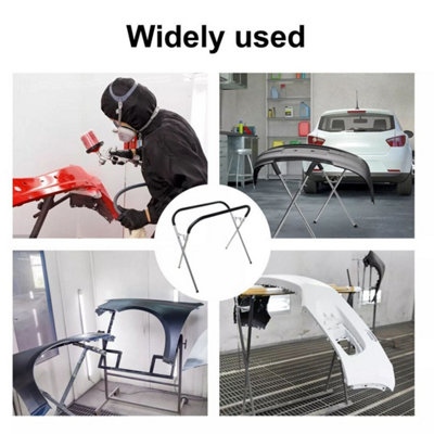 Foldaway Body Shop Trestle Table Panel Stand Adjustable Bumper ...