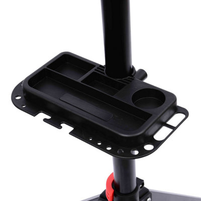 Folding Bike Cycle Bicycle Maintenance Repair Stand Display Rack Tool Adjustable - 7