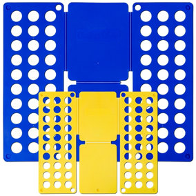 Folding board - 1 small, 1 large - blue