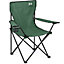 Folding Camping Chair Lightweight Portable With Cup Holder Fishing Outdoor Green Trail