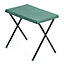 Folding Camping Table Small Lightweight Portable Outdoor Picnic Aluminium Legs Green
