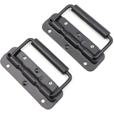 Folding Crate Handle 2 Stainless Steel Spring Loaded Folding Handle for ...