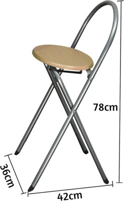 Folding Dining Table Drop Leaf Table and Chairs Space Saving Fold