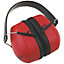 Folding Ear Defenders - Adjustable Swivel Cups - Worksite Hearing Protection