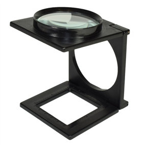 Folding Foldable Magnifying Magnifier Glass Reading Aid Optical Lens and Stand