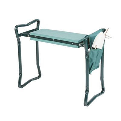 Folding Garden Kneeler with Tool Set