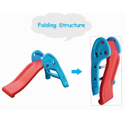 Folding Garden Slide Climber Set Baby Toddler Indoor Outdoor Kids Toy ...