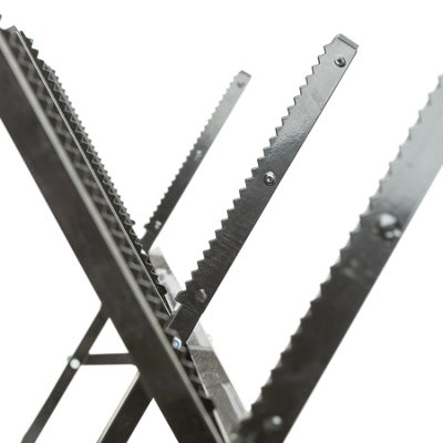 Folding Iron Log Saw Horse - Black - 4