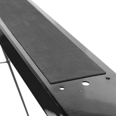 Folding Iron Saw Horses - Black/Black - Pack of 2 - 5