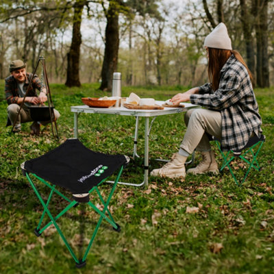 Folding Portable Leg Fishing Chair Strong Durable Long