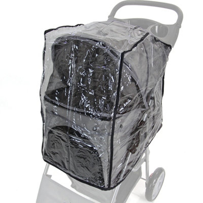 Rain cover store for dog stroller