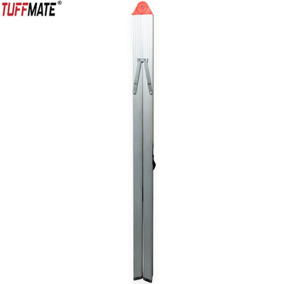 Folding Step Ladder Folds In Half 1.8m 5 Treads Aluminium TUFFMATE