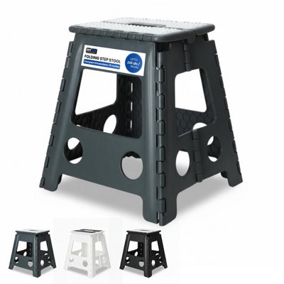 Folding Step Stool 15 Inch Heavy Duty Non Slip Stool For Kids Adults ...