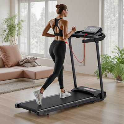 Folding Treadmill with Touch Control, 5% Manual Incline, Digital ...