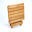 Folding Wooden Side Table - 40cm