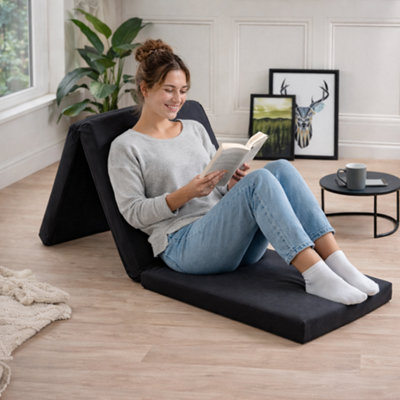 Folding Z Bed Mattress, Tri Folding Guest Bed, Lightweight, Space