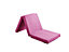 Folding Z Bed Mattress, Tri Folding Guest Bed, Lightweight, Space Saving, Futon Mattress, Pink