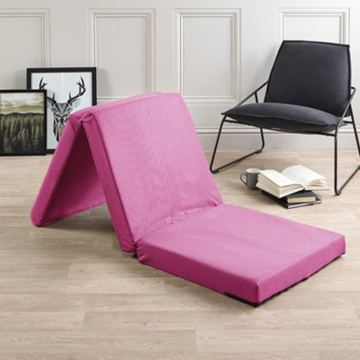 Folding Z Bed Mattress, Tri Folding Guest Bed, Lightweight, Space ...